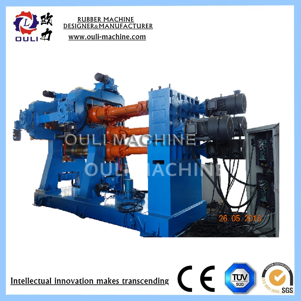 Superior Materials 4 Bowl Roll Rubber Calender, Laboratory Roller Press Machine