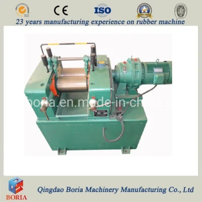 2 Roll Lab Rubber Mixing Mills Calender Machine with Cooling System