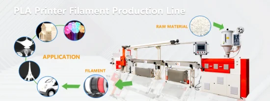 PETG Filament Making Machine 3D Printer Filament Making Machine Peek Filament Extrusion Line